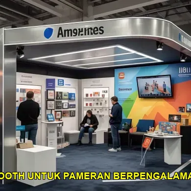 booth untuk pameran berpengalaman
